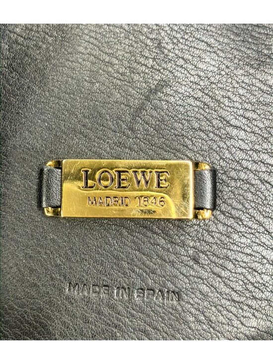 Loewe Backpack Leather Black main image 8